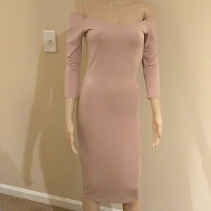 Off the shoulder dress